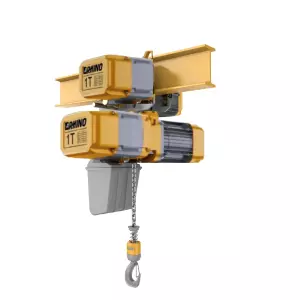 Palan a chaine electrique a chariot 2tonnes – 9metres 380v rhino