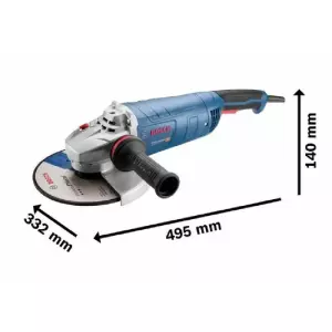 Meuleuse à disque 230mm GWS 26-230 2600W BOSCH