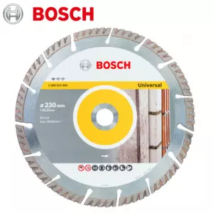 Disque diamant universel d230 bosch