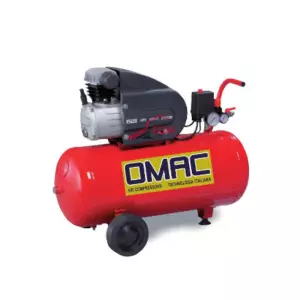 COMPRESSEUR AIR COMBINE 50L OMAC LTD HP2 220V TETE FONTE