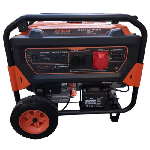 GROUPE ELECTROGENE ESSENCE/GAZ 9,3 kVA ACEM GE85T