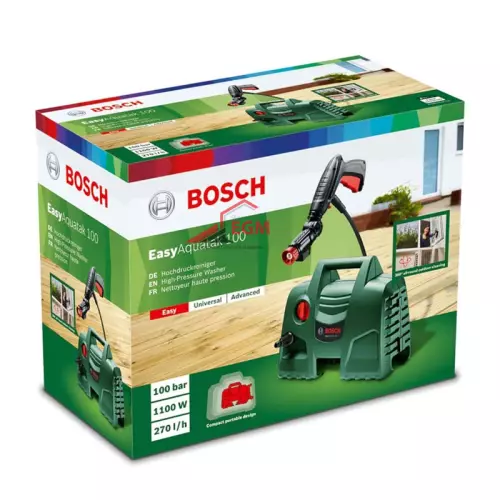 NETTOYEUR HAUTE PRESSION EASY AQUATAK 100BAR 1200W 300L/H BOSCH