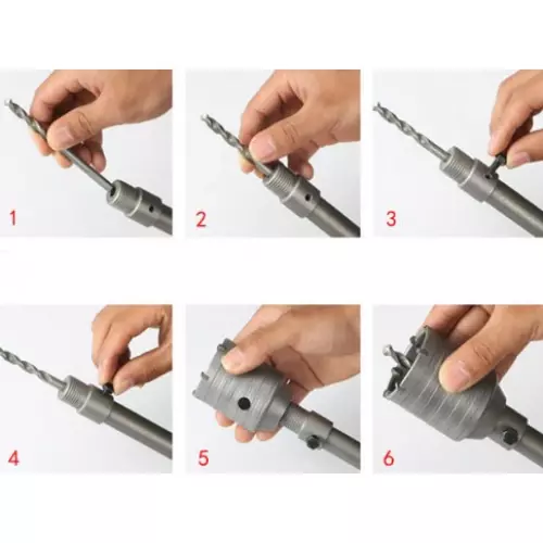 COURONNE DE PERÇAGE POUR CLIMATISEURS 50 MM APT