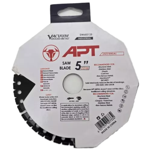 DISQUE DIAMANT MULTI-USAGE 125 MM APT