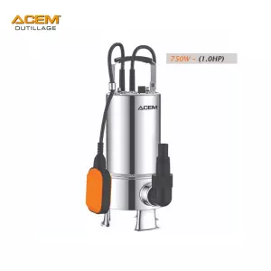 Pompe submersible acem 1hp inox