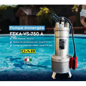 Pompe submersible FEKA VS 750A dab